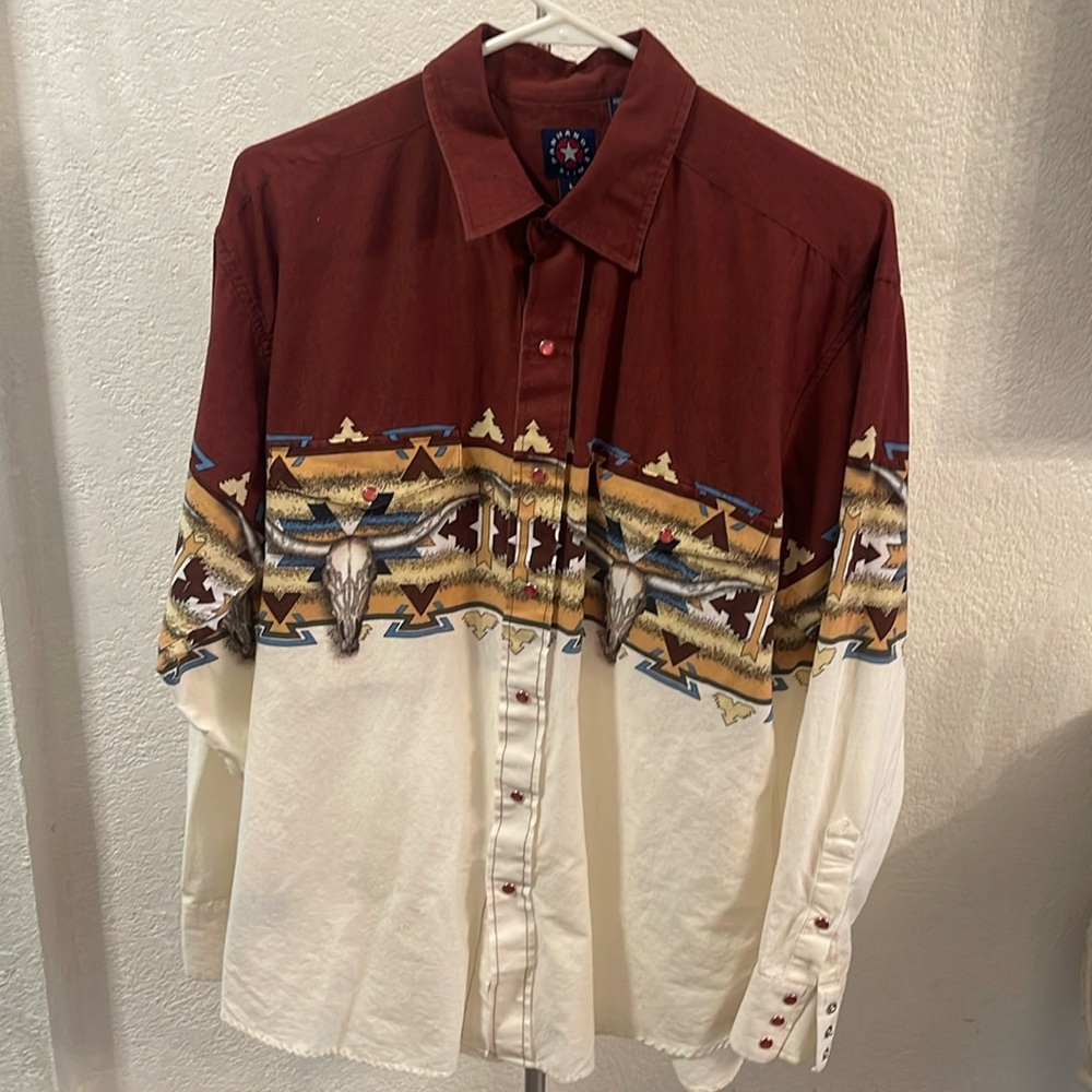 Panhandle Slim vintage western button up